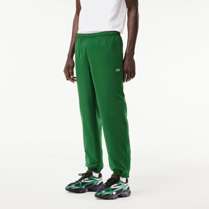 Sweatpants and Trousers Men Lacoste Men039s Waterproof Joggers Pine Green 132