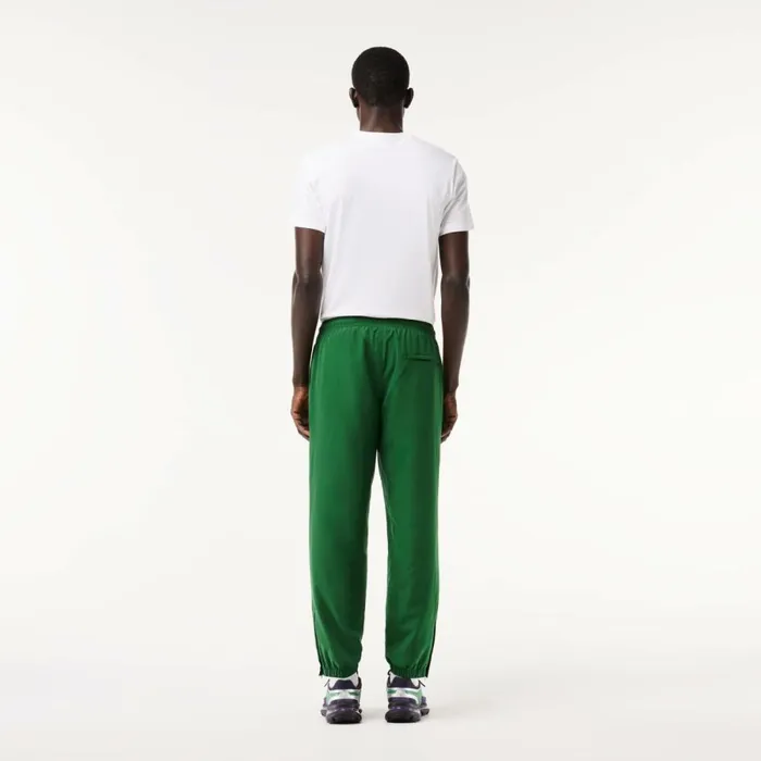Sweatpants and Trousers Men Lacoste Men039s Waterproof Joggers Pine Green 132