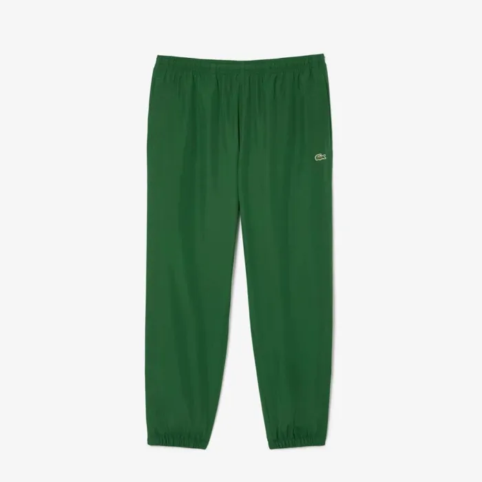 Sweatpants and Trousers Men Lacoste Men039s Waterproof Joggers Pine Green 132