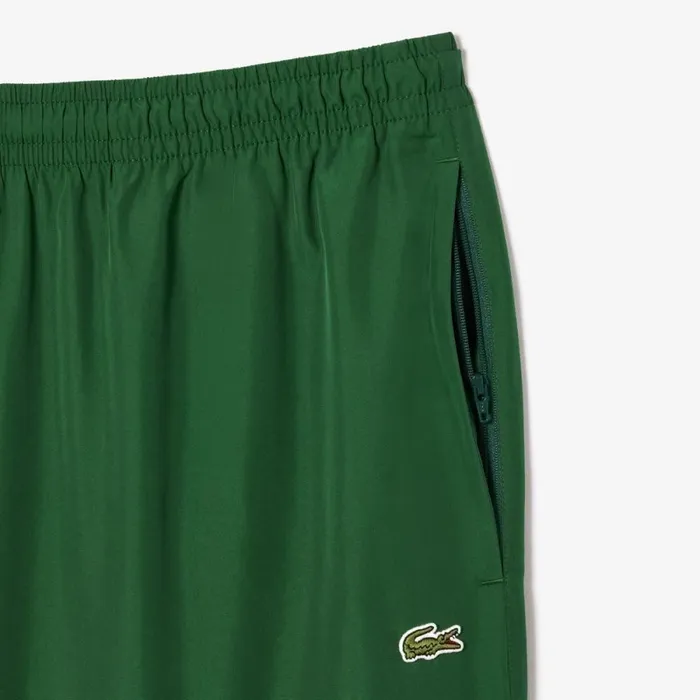 Sweatpants and Trousers Men Lacoste Men039s Waterproof Joggers Pine Green 132