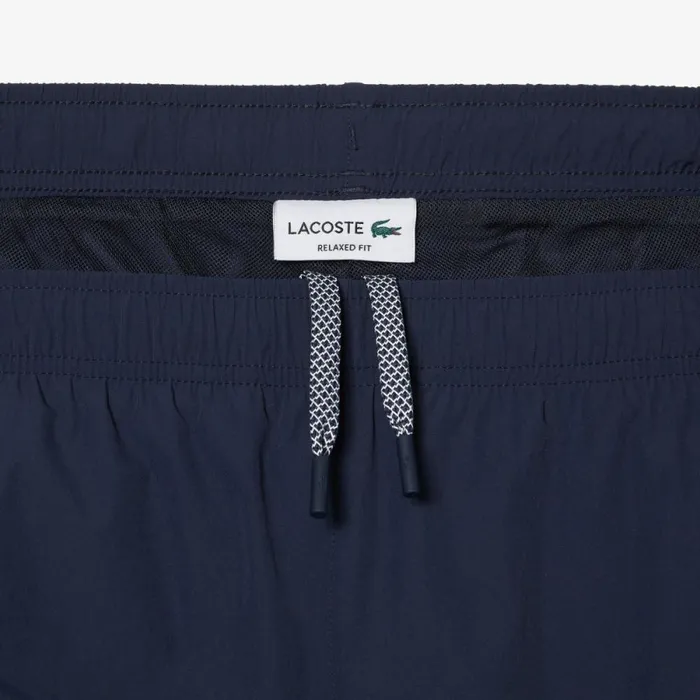 Sweatpants and Trousers Men Lacoste Mens Waterproof Stretch Joggers Blue Kxe