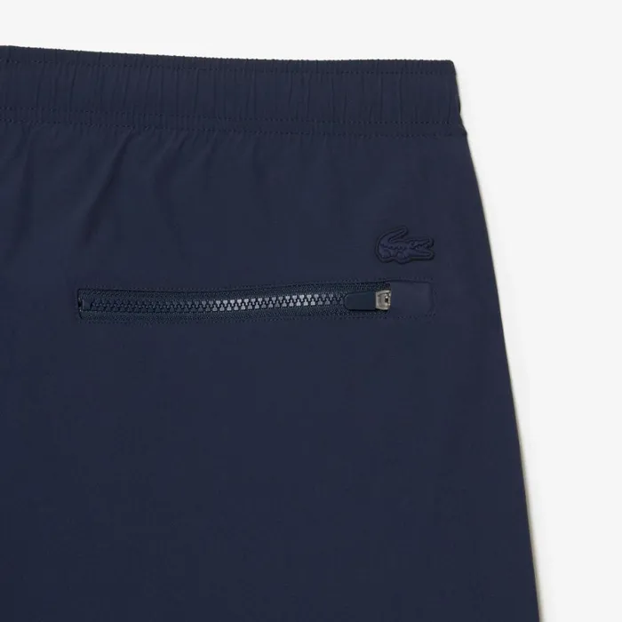 Sweatpants and Trousers Men Lacoste Mens Waterproof Stretch Joggers Blue Kxe
