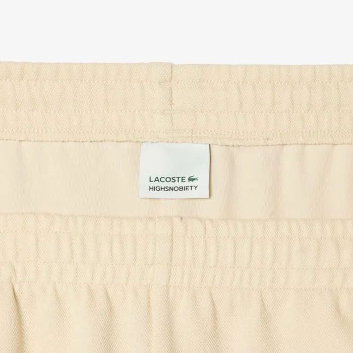 Sweatpants and Trousers Men Lacoste Unisex Lacoste X Highsnobiety Oversized Sweatpants Beige Iit