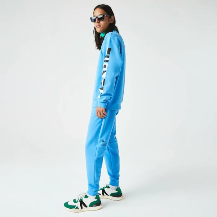 Sweatpants and Trousers MenWomen Lacoste Men039s Reflective Print Joggers Blue 4xa