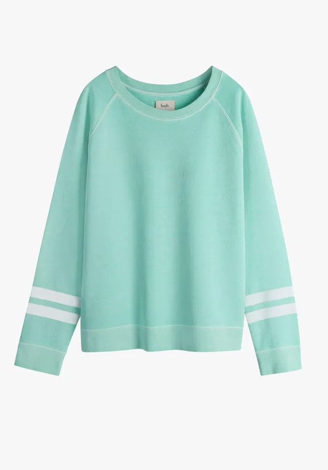 Sweatshirts and Hoodies Women Hush Cosima Relaxed Sweatshirt Aqua Blue