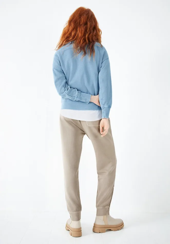 Sweatshirts and Hoodies Women Hush Rae Relaxed Sweatshirt Chambray Blue