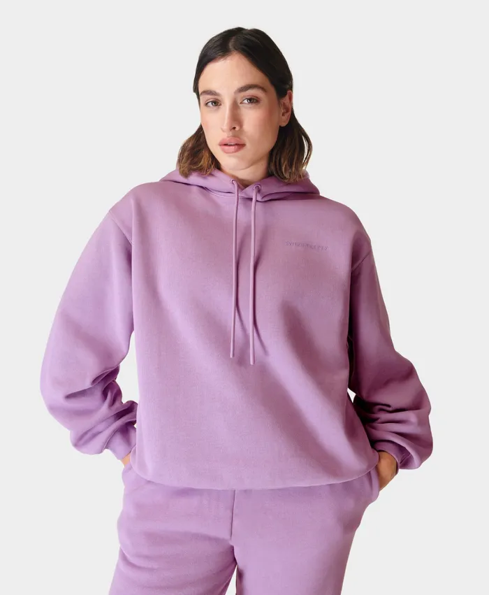 Sweaty Betty Powerhouse Hoody Lily Purple Women Jumpers Hoodies