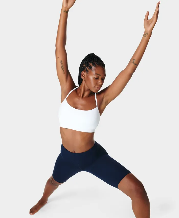 Sweaty Betty Underwear Women Spirit Restored Yoga Bra White