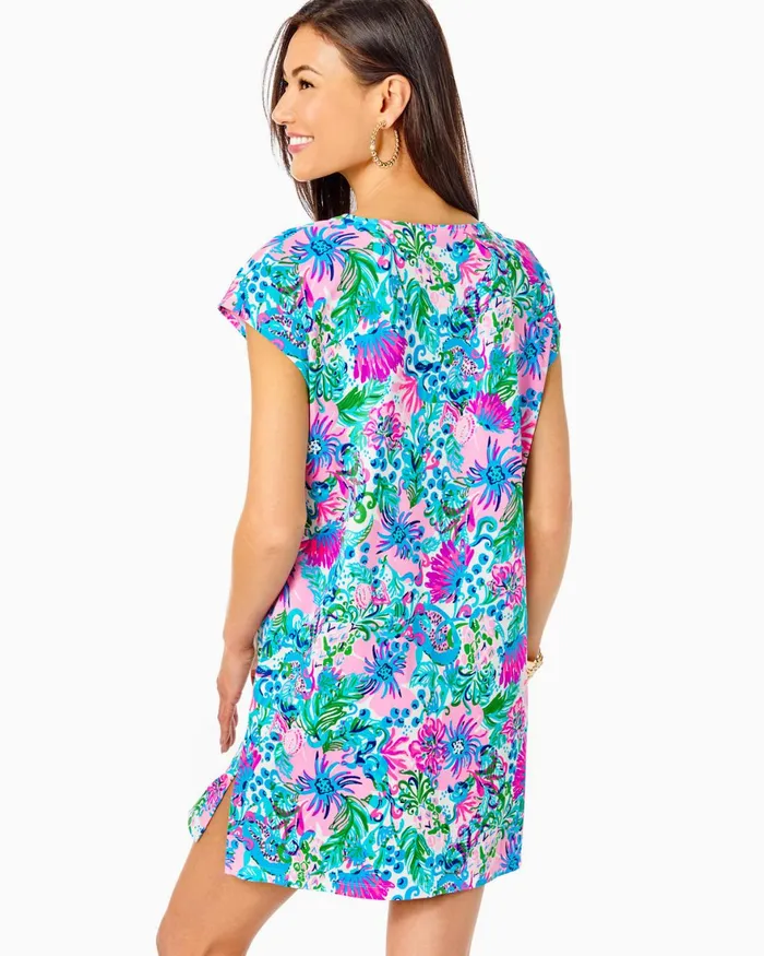 Swim Women Lilly Pulitzer Isle Lattice OnePiece Swimsuit Mandevilla Baby Paradise Petals