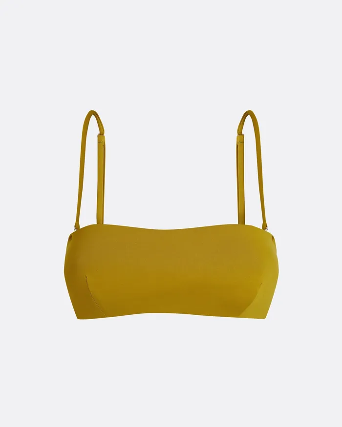 Swimwear Safiyaa Women Mayrana Chartreuse Bikini Top Chartreuse