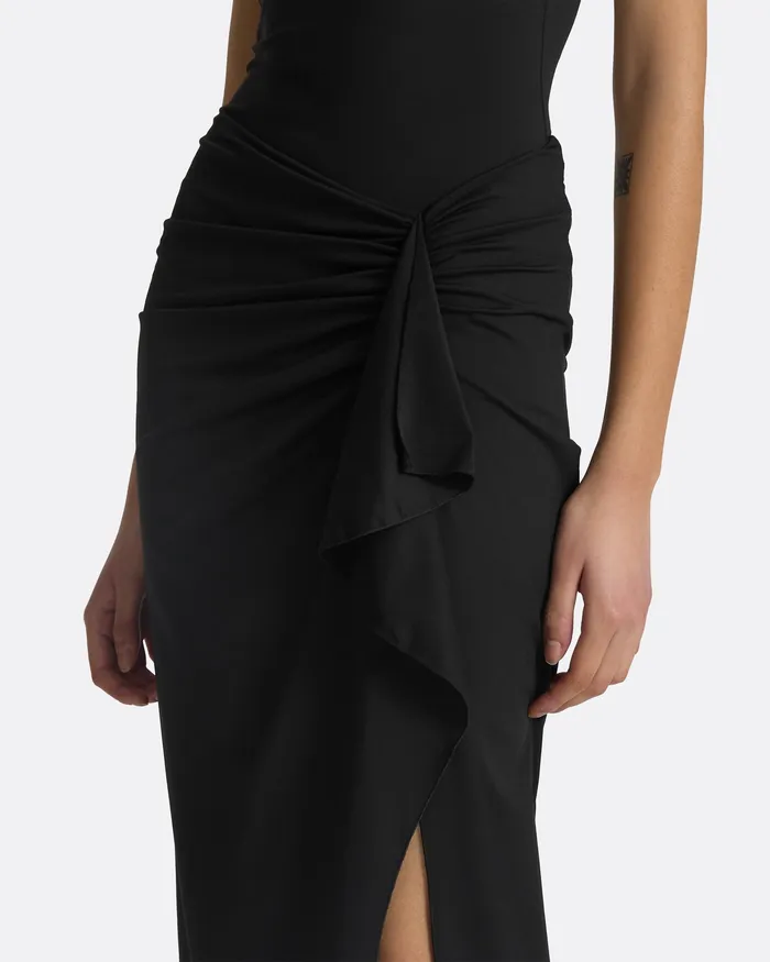 Swimwear Safiyaa Women Tillian Black Swim Skirt Black