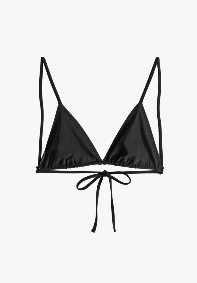 Swimwear Women Hush Triangle Bikini Top Dark Graphic Floralblack
