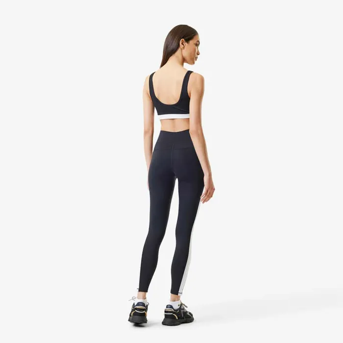 TShirts and Tops Women Lacoste Women039s Lacoste X Bandier All Motion Colorblock Sports Bra Black 031