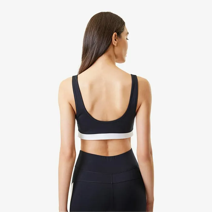 TShirts and Tops Women Lacoste Women039s Lacoste X Bandier All Motion Colorblock Sports Bra Black 031