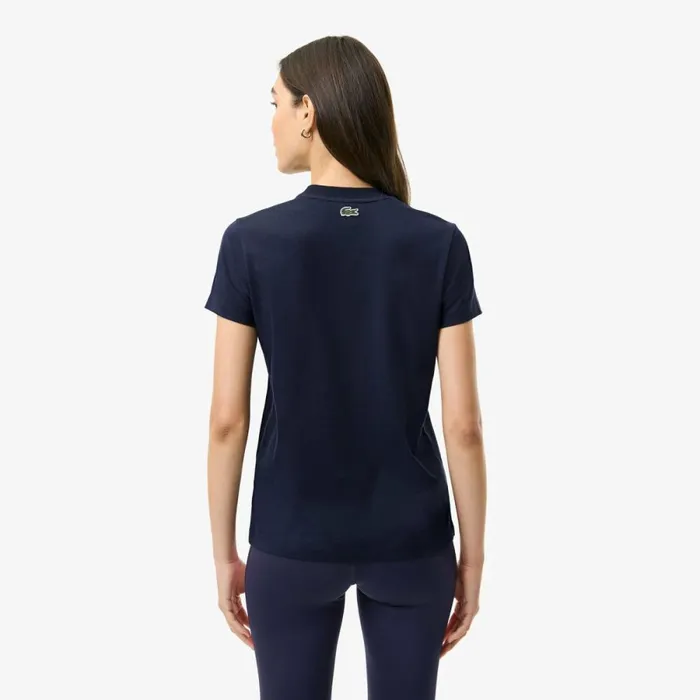 TShirts and Tops Women Lacoste Women039s Lacoste X Bandier Jersey TShirt Navy Blue White El5 TShirts and Tops Women Lacoste Women039s Lacoste X Bandier Jersey TShirt Navy Blue White El5