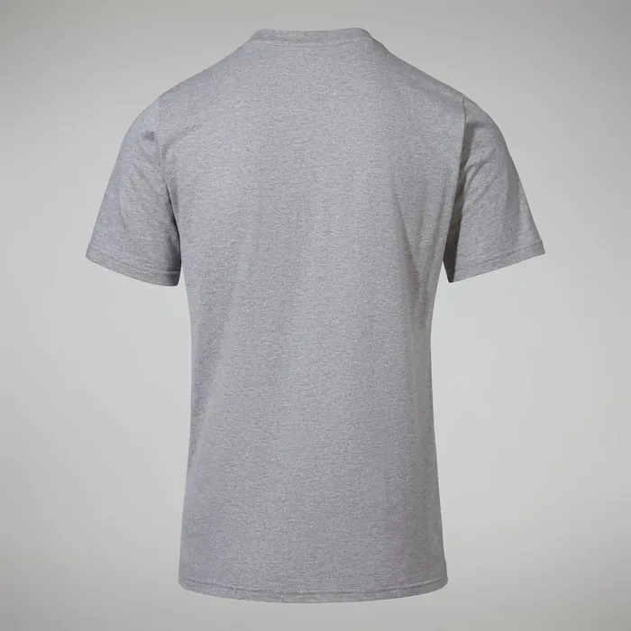 TShirts Men Berghaus Big Classic Logo Tee Dark Grey