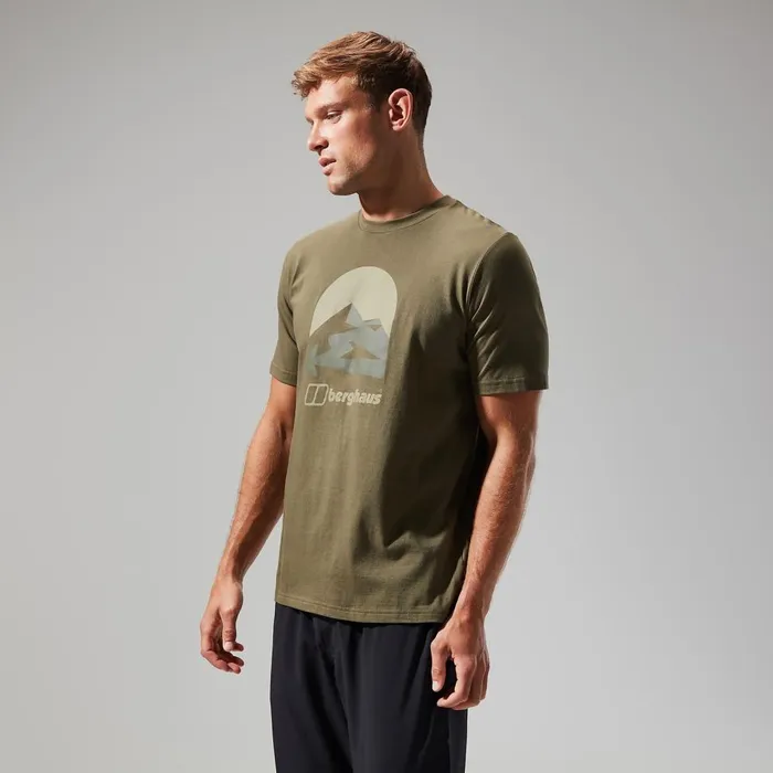 TShirts Men Berghaus Edale MTN Short Sleeve Tee Dark Green TShirts Men Berghaus Edale MTN Short Sleeve Tee Dark Green