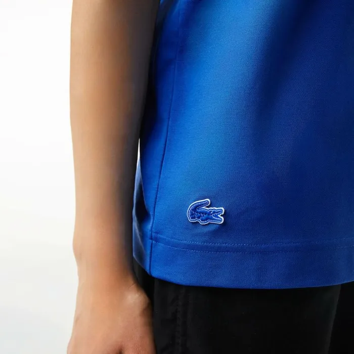 TShirts Men Lacoste Men039s Regular Fit Branded Piqu TShirt Blue K1q