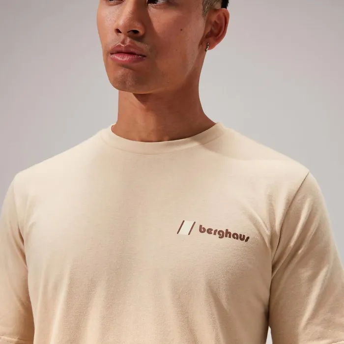 TShirts MenWomen Berghaus Lhotse Zine TShirt 8211 Natural