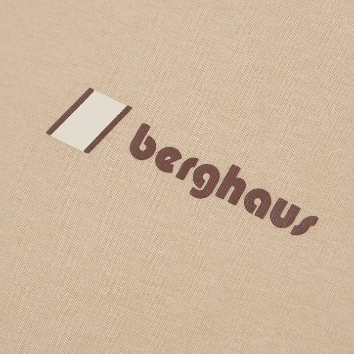 TShirts MenWomen Berghaus Lhotse Zine TShirt 8211 Natural