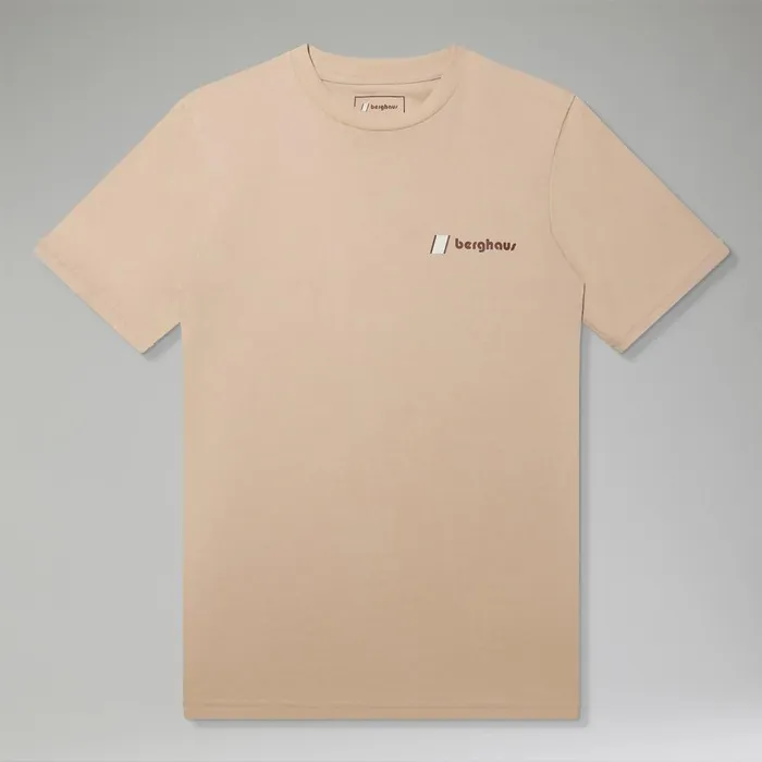 TShirts MenWomen Berghaus Lhotse Zine TShirt 8211 Natural