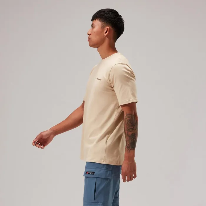 TShirts MenWomen Berghaus Lhotse Zine TShirt 8211 Natural