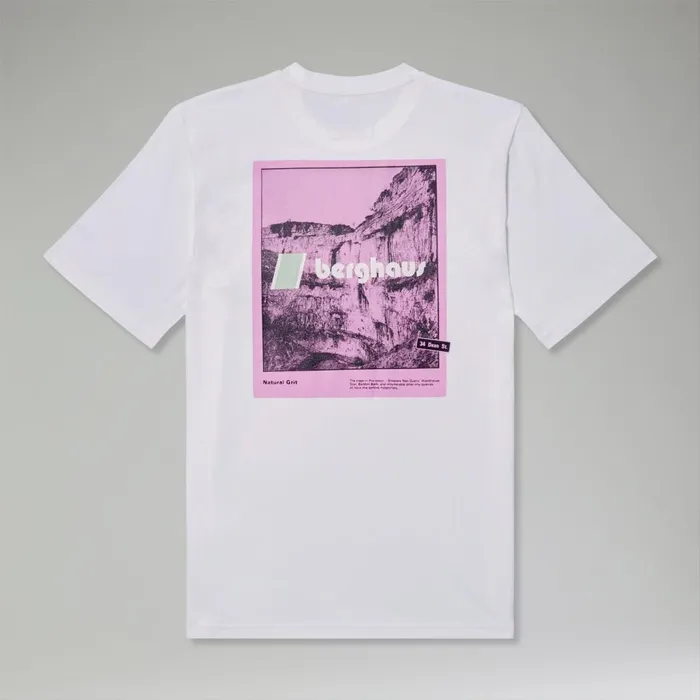 TShirts MenWomen Berghaus Natural Grit Short Sleeve TShirt White TShirts MenWomen Berghaus Natural Grit Short Sleeve TShirt White