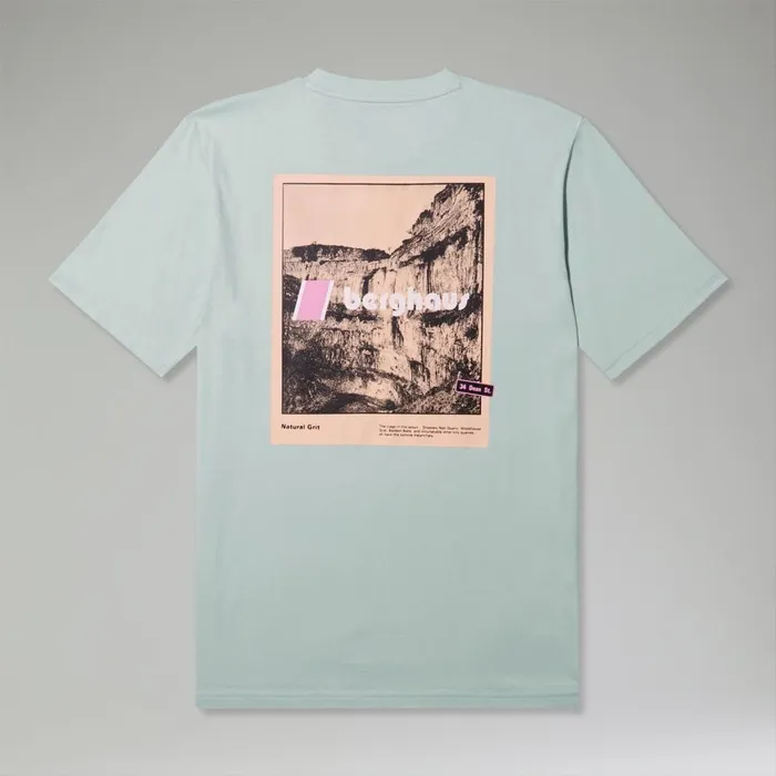 TShirts WomenMen Berghaus Natural Grit Short Sleeve TShirt Green