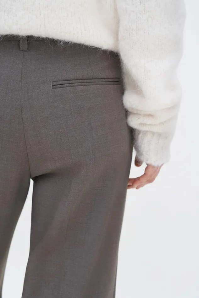 Tailoring filippak Women Tailored Trousers Driftwood