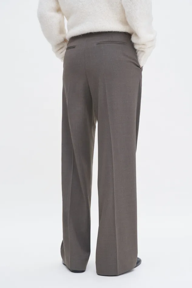 Tailoring filippak Women Tailored Trousers Driftwood