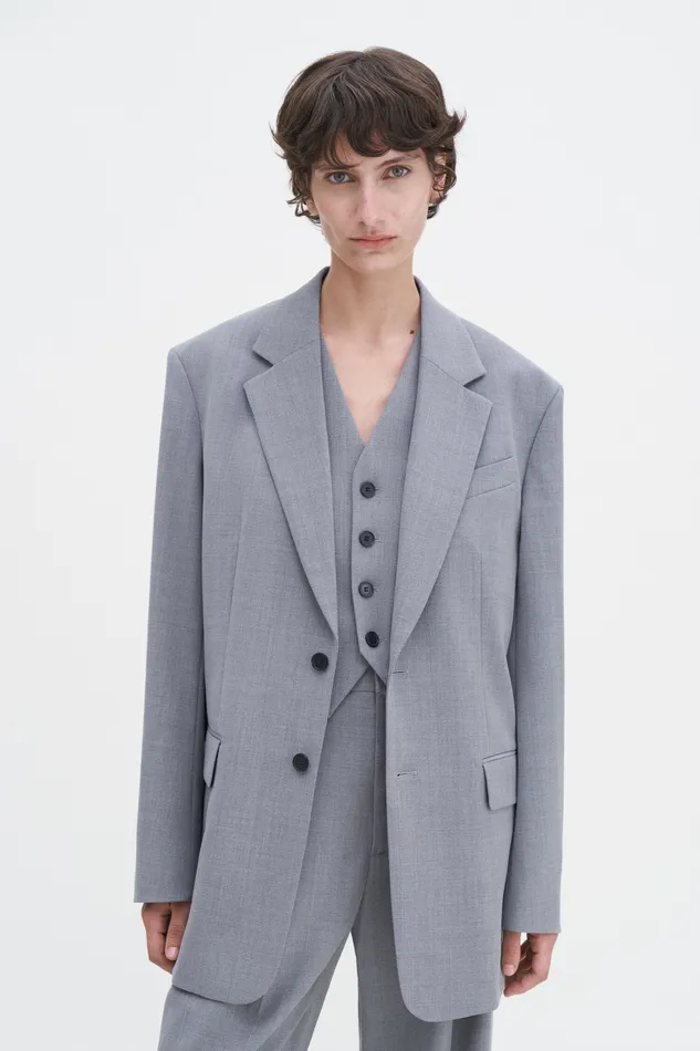 Tailoring Women Davina Blazer Grey Melange filippak