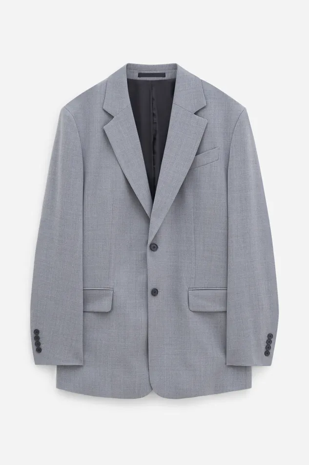 Tailoring Women Davina Blazer Grey Melange filippak Tailoring Women Davina Blazer Grey Melange filippak