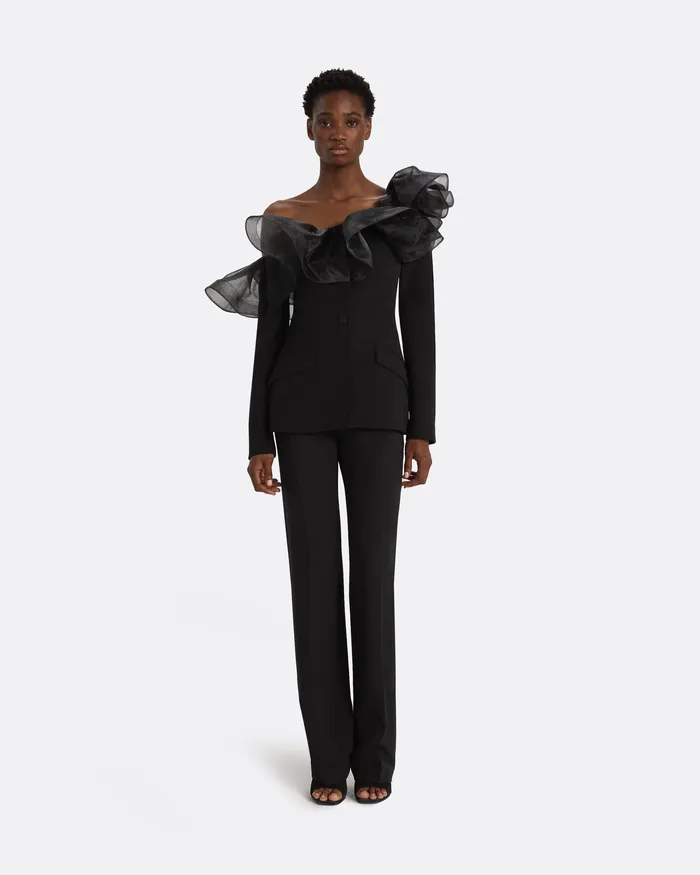 Tao Black Jacket Black Women Jackets and Coats Safiyaa