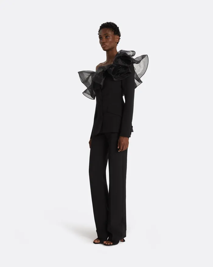 Tao Black Jacket Black Women Jackets and Coats Safiyaa