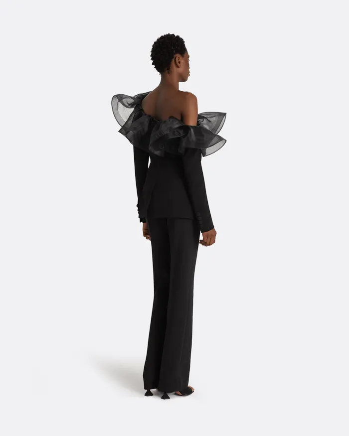 Tao Black Jacket Black Women Jackets and Coats Safiyaa