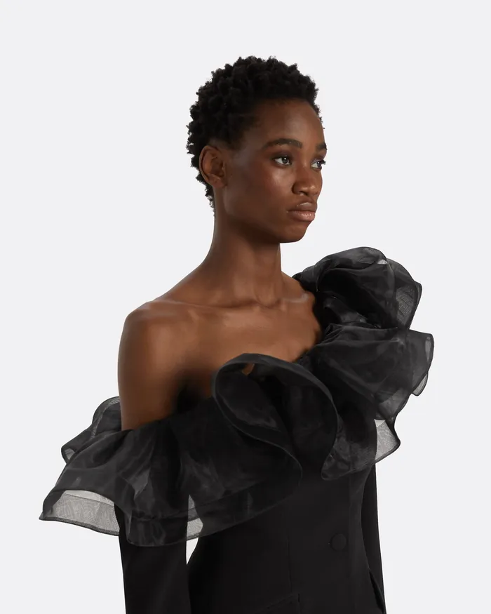 Tao Black Jacket Black Women Jackets and Coats Safiyaa