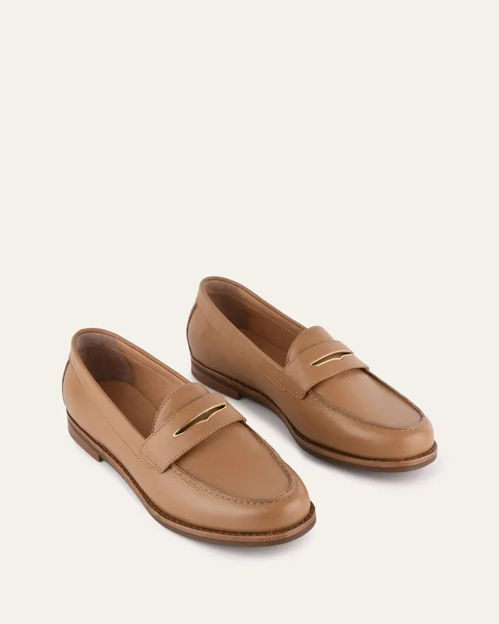 Tavi loafers tan leather Women LACE UP and LOAFERS jomercer Tavi loafers tan leather Women LACE UP and LOAFERS jomercer