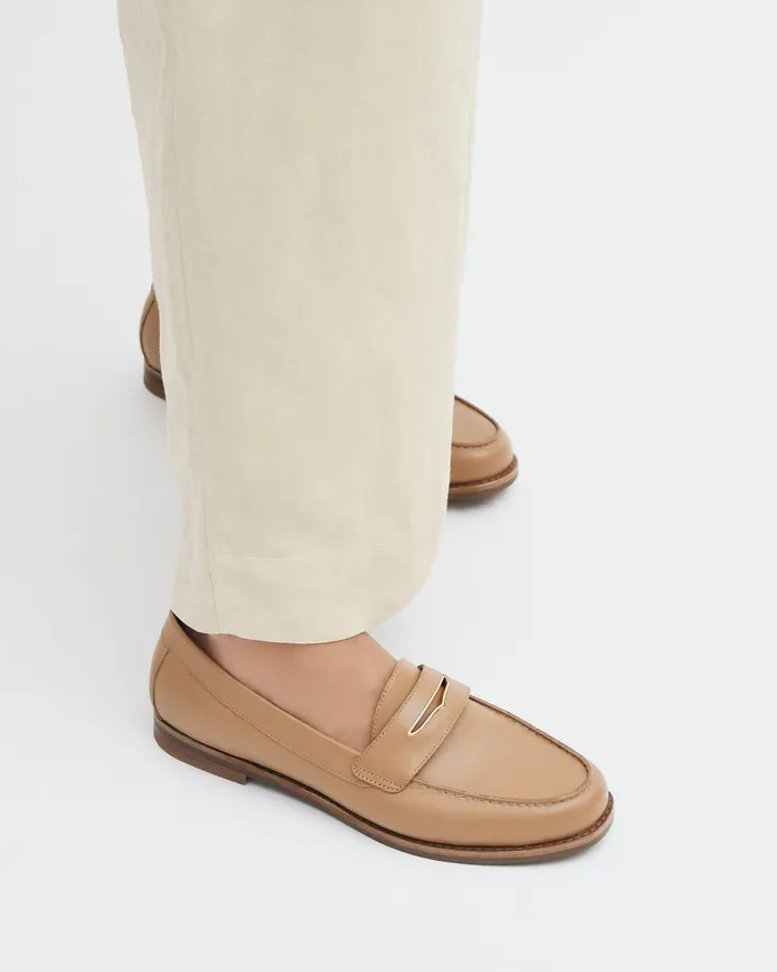 Tavi loafers tan leather Women LACE UP and LOAFERS jomercer Tavi loafers tan leather Women LACE UP and LOAFERS jomercer
