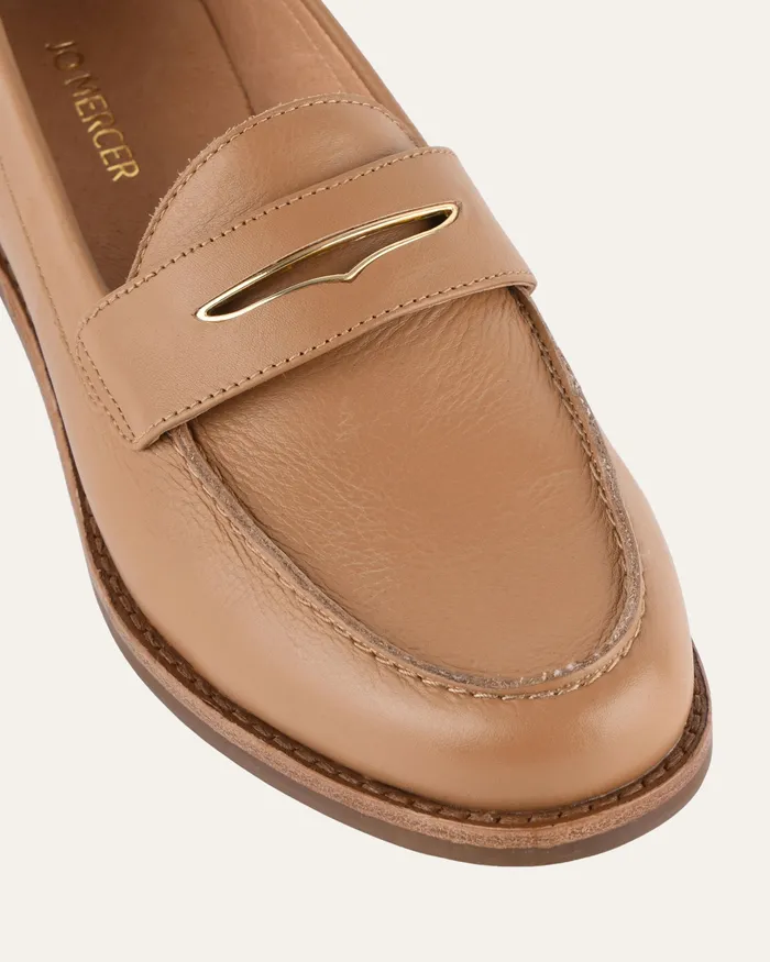 Tavi loafers tan leather Women LACE UP and LOAFERS jomercer Tavi loafers tan leather Women LACE UP and LOAFERS jomercer