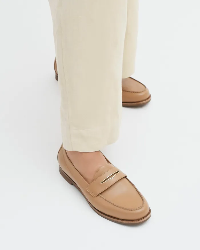 Tavi loafers tan leather Women LACE UP and LOAFERS jomercer Tavi loafers tan leather Women LACE UP and LOAFERS jomercer
