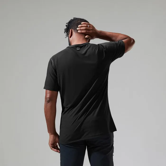 Technical Baselayers Men Berghaus 247 Tech Tee Super Stretch Crew 8211 Black