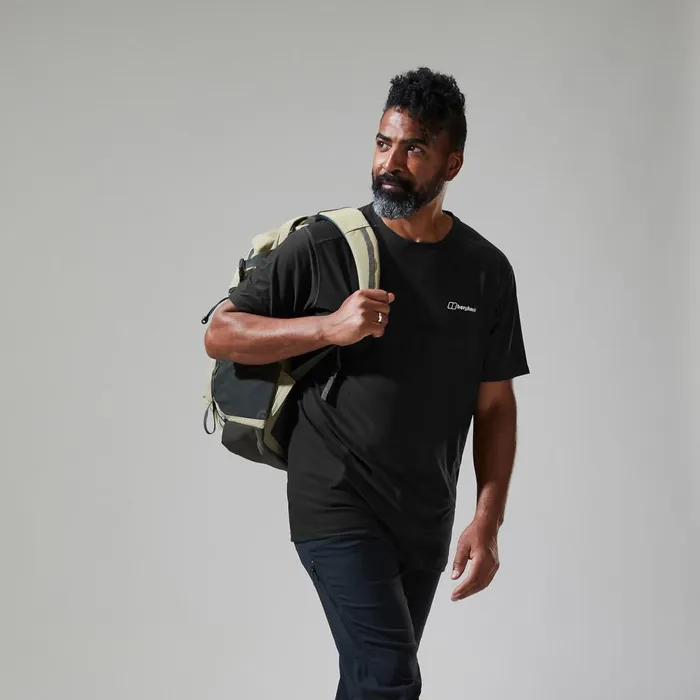 Technical Baselayers Men Berghaus 247 Tech Tee Super Stretch Crew 8211 Black