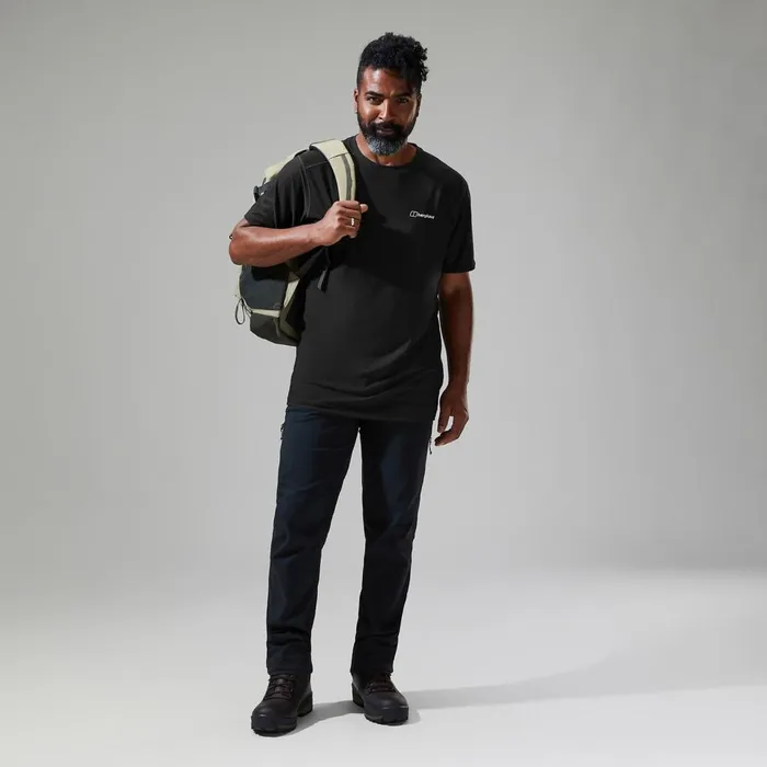 Technical Baselayers Men Berghaus 247 Tech Tee Super Stretch Crew 8211 Black
