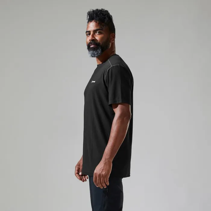 Technical Baselayers Men Berghaus 247 Tech Tee Super Stretch Crew 8211 Black