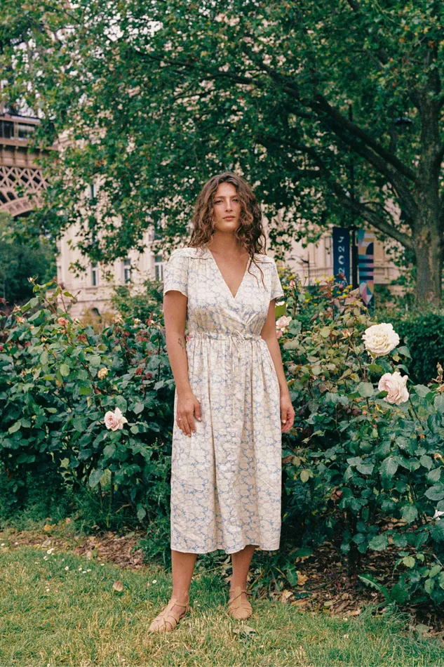 The Dawn Dress Sky Chamomile Dresses Christy Dawn Women The Dawn Dress Sky Chamomile Dresses Christy Dawn Women