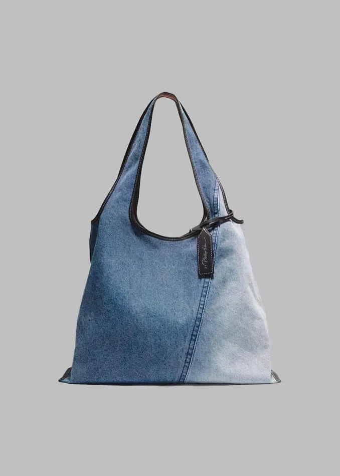 The Frankie Shop 31 Phillip Lim Denim Market Tote 8211 Indigo Shop Accessories