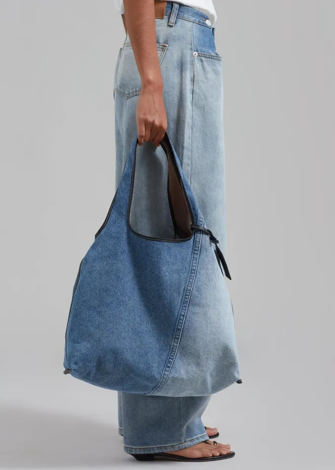 The Frankie Shop 31 Phillip Lim Denim Market Tote 8211 Indigo Shop Accessories