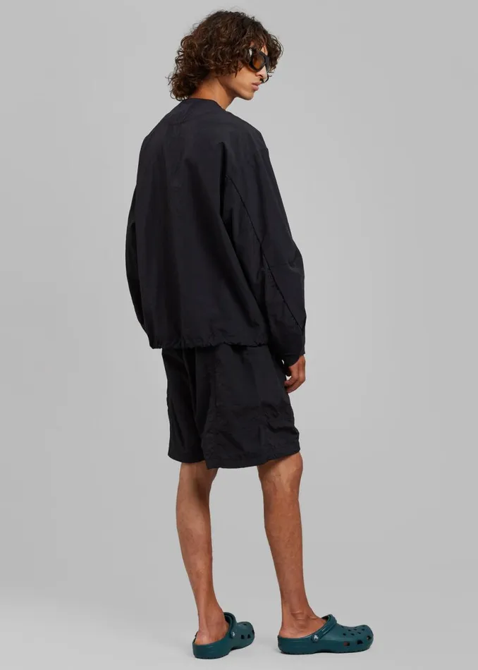 The Frankie Shop Arel Buckle Shorts 8211 Black Shop Clothing