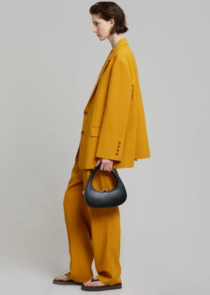 The Frankie Shop Bea Blazer 8211 Mustard Shop Suits