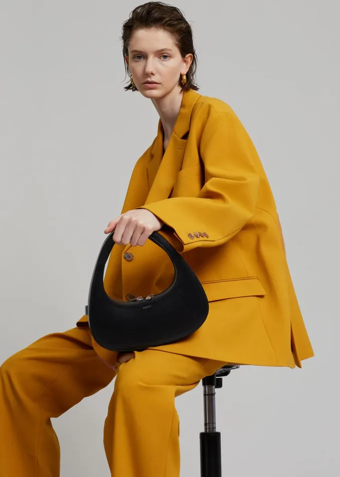 The Frankie Shop Bea Blazer 8211 Mustard Shop Suits